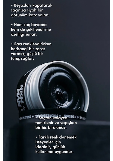 Beyaz Kapatıcı Saç Şekillendirici Wax C3 %100 Beyaz Kapama 100 Ml