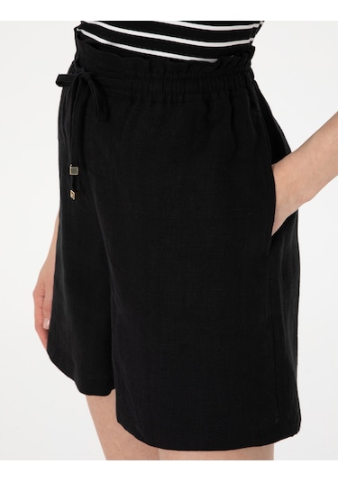 Pierre Cardin Kadın Siyah Şort 50306492-vr046 Siyah