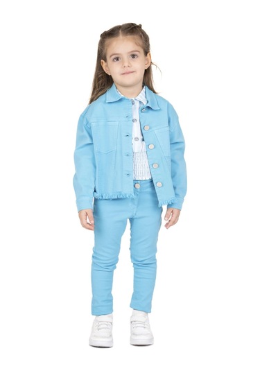 Bestkids Kız Çocuk Püsküllü Ceket Bb24yk12312 001