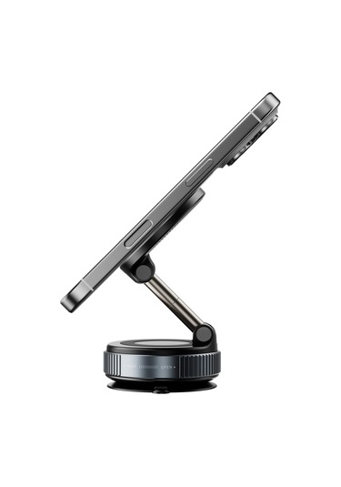 Logis Manyetik Araç İçi Telefon Tutucu X68 Siyah - Siyah