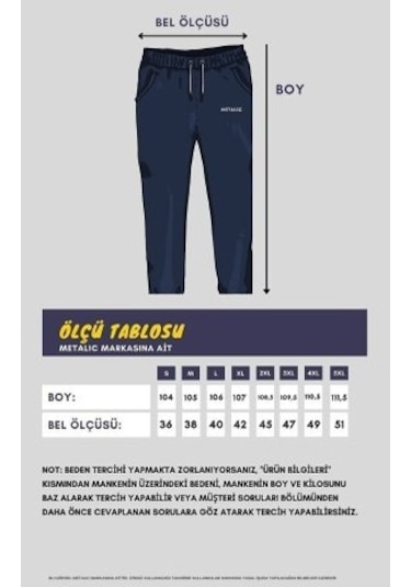 MMetalic Siyah-Laci-Antrasit Erkek Düz Paça Cep Fermuar Detaylı Ra