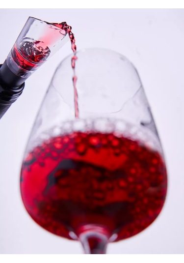 Maks Wıne Şarap Dekanteri, Havalandırıcı, Şarap Aksesuarı Wine 226581523 BEYAZ