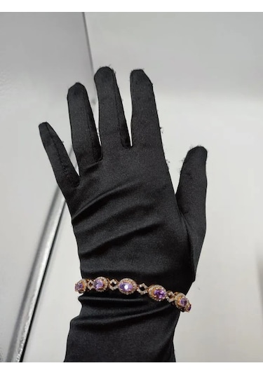 Ametist Elmas Bileklik 281