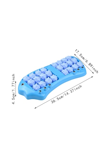 Suntek Çift Ayak Masaj Aleti Silindir Shiatsu İşçiler Yaşlı Mavi