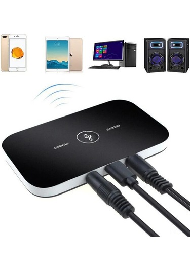 Springsun Bluetooth 5.0 Alıcı Verici - 3.5mm/rca Bağlantılı Kablosuz Ses Adaptörü