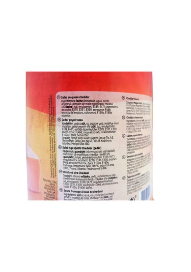 La Fiesta Cheddar Peynirli Sos 3 KG