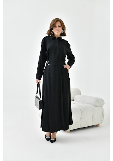 Ftz Women Kadın Modal Etekli Takım Siyah 30714-siyah Siyah