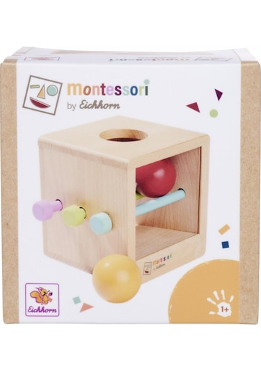 Eichhorn Montessori Ahşap Top Atma Kutusu