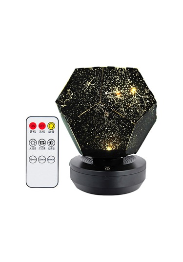 Geeroyoo Galaksı Yıldız Projeksiyonlu Bluetooth Müzik Çalarlı Gece Lambası, Uzaktan Kumanda, 7 Renk Led Yatak Odası Ve Parti Dekorasyon Jzr-gy