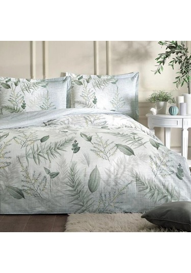 Özdilek Çift Kişilik Ranforce Nevresim Takımı Naturlig Yeşil Çok Renkli