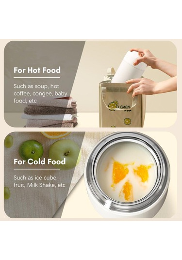 Youmex Kırmızı 850ml Çocuk Termos Bardak, 304 Çelik, İki Kullanıma Uygun Kapak, Yemek Izgarası Çok Renkli