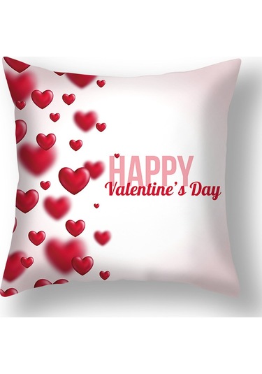 Yeni Sade Tarzda Baskılı Yastık Kılıfı No.23 Ekru