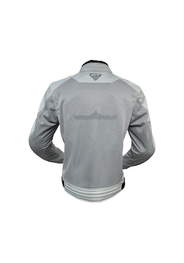 Forte Gt 1054 White Stone 7 Parça Full Korumalı Yazlık Motosiklet Montu Beyaz