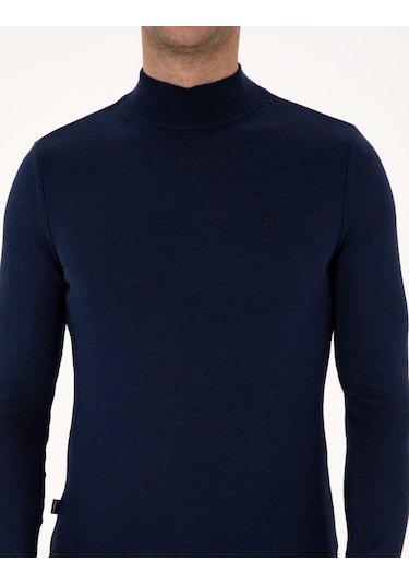 Pierre Cardin Erkek Açık Lacivert Kazak /triko 50314176-vr059 Açık Lacivert