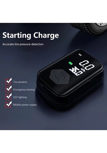 Xuweiwei Kablosuz Taşınabilir Lastik Şişirici Hava Kompresörü 150 Psı Araba Bisiklet Pompası Şişirilebilir Ekipmanlar