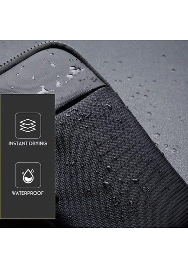 Yaz Sıcak Erkek Omuz Çantası, Göğüs Çantası, Bel Çantası, Kalça Çantası, Çift Cepli, Suya Dayanıklı Ve Eller Serbest Çapraz Çanta