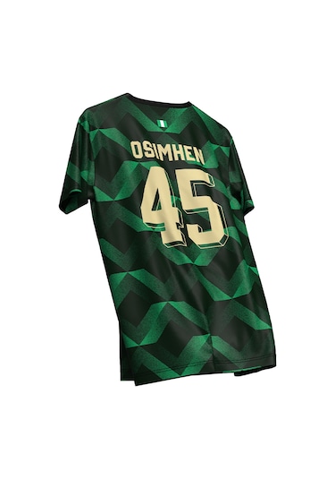 Galatasaray Osimhen Design Fc T-shirt E241311 Yeşil