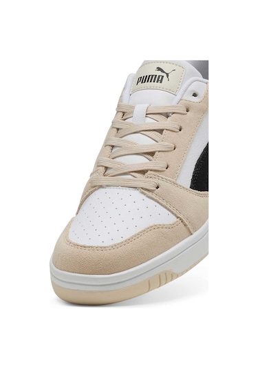 Puma Rebound V6 Low Sd Beyaz Erkek Sneaker 000000000102237420 Beyaz-bej-sıyah Çok Renkli