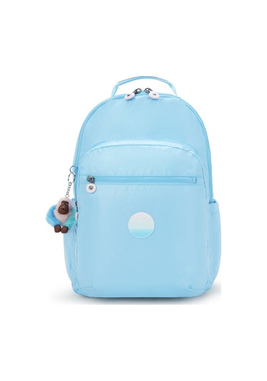 Kipling Seoul Lap Okul Çantası Sea Blue Met Kı713552d Sea Blue Met
