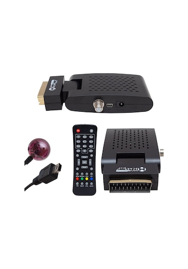 Magbox Scart Plus Tkgs'li Scart Girişli Mini SD Uydu Alıcısı