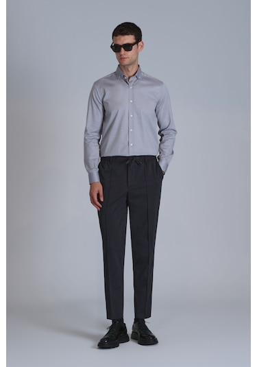 Lufian Danıel Erkek Basic Gömlek Slim Fit Gri Gri 112010640100150 Gri Lufian Danıel Erkek Basic Gömlek Slim Fit Gri Gri 112010640100150 Gri