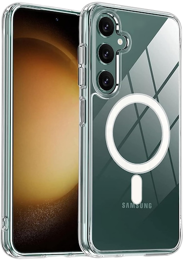 Samsung Galaxy Uyumlu A26 Kılıf Magsafe Özellikli Darbe Emici Şeffaf