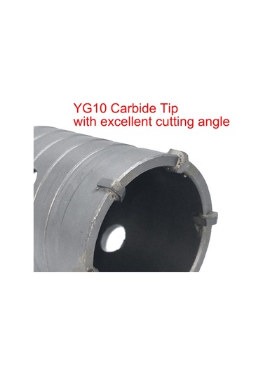 1set Sds Plus Beton Delme Testeresi Elektrikli İçi Boş Matkap Ucu