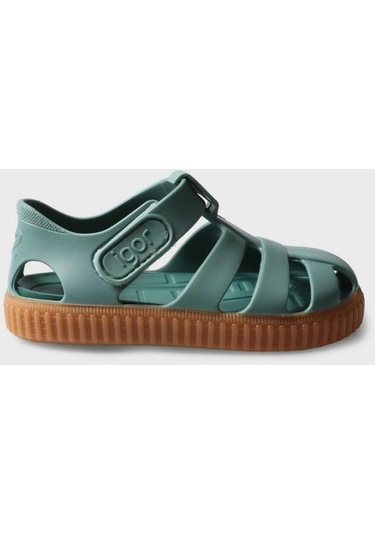 Igor Unisex Çocuk Sandalet S10291 Koyu Yeşil