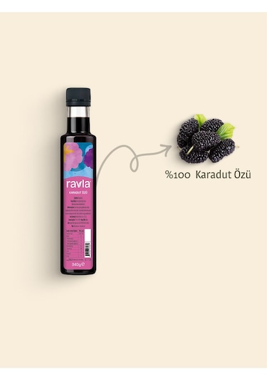 Ravla Karadut Özü - 340g