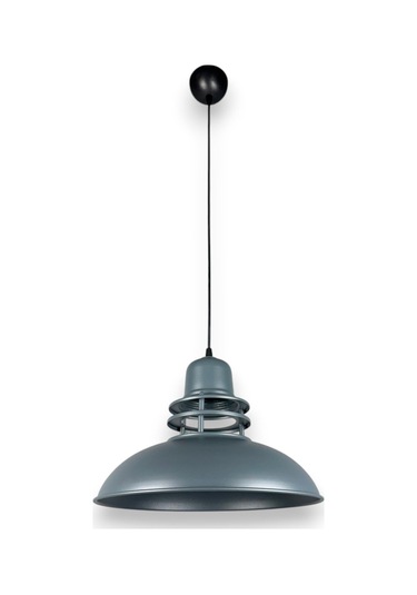 Fener Özel Tasarım Modern Salon - Mutfak - Cafe Antrasit Tekli Sarkıt Avize Antrasit