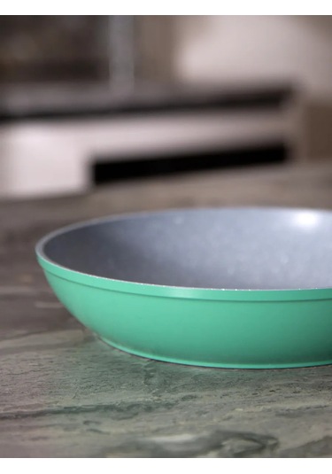 Agness Smoky Tava 22 Cm Yapışmaz Yüzeyli 209163926 Yeşil