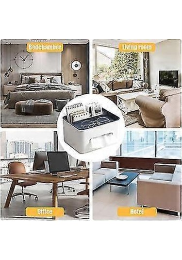 Mendil Tutucu Masa Saklama Düzenleyici, Düşmeye Karşı Dayanıklı Dikdörtgen Mendil Kutusu, 21x16x12,5 Cm, Her Mendil Kutusu Peçete Dispenserine Uyumlu