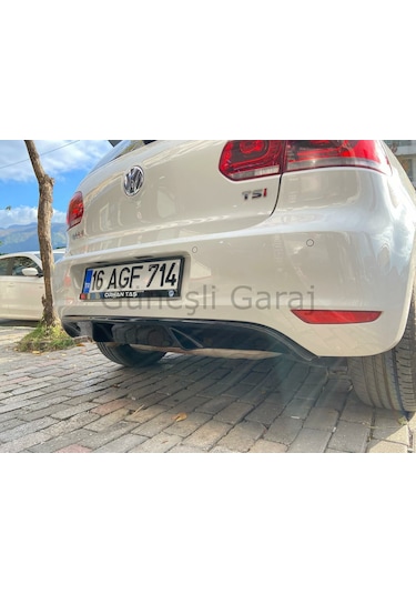 Golf 6 Gtı Difüzör Parlak Siyah