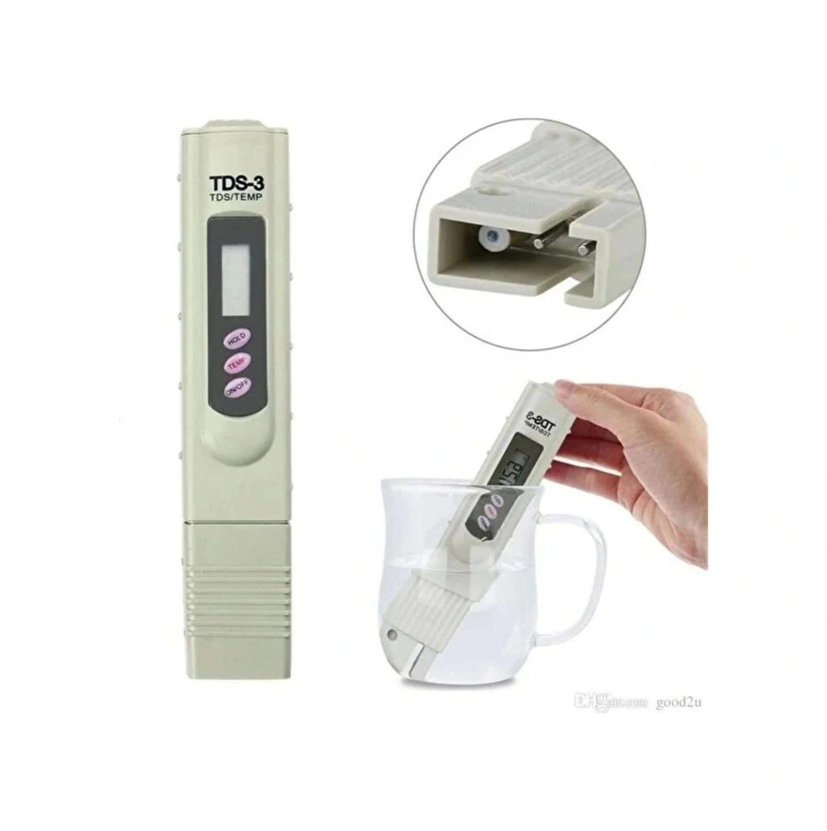 Tds Su Kalite Test Ölçüm Cihazı Saflık Ölçer