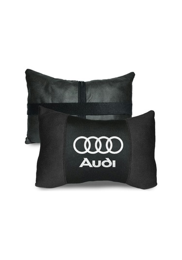 AUDI 100% PAMUKLU OTO ARAÇ OTO BOYUN YASTIK 2 ADET