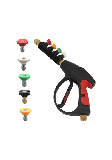 Samdoo Yüksek Basınçlı Nozul Seti - 4500 Psı, 5 Farklı Açı İle Çok Amaçlı Temizlik