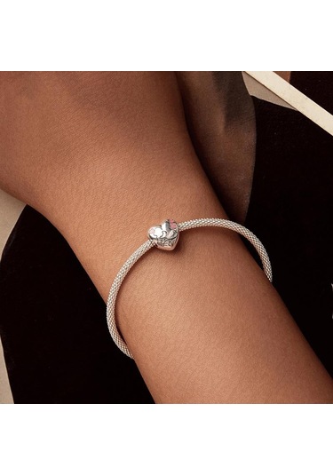 S925 Ayar Gümüş Yağ Damlası Çift Öpücük Aşk Boncukları Scc2990 Çok Renkli