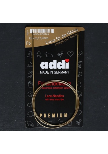 Addi 2mm 100cm Klasik Misinalı Dantel Şişi 755-7