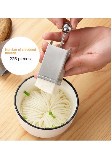 Homyl Kare Izgaralar Şekilli Filiform Tofu Kesici Paslanmaz Gümüş