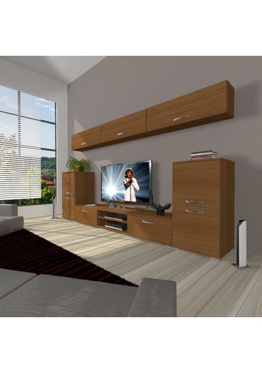 Decoraktiv Eko 9 Slm Dvd Tv Ünitesi Tv Sehpası Ceviz