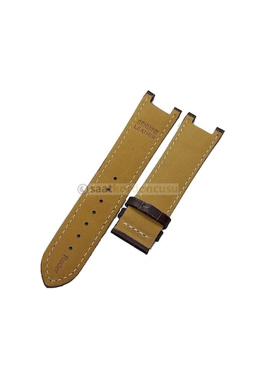 Guess Collection Gcx65007g1s Uyumlu Kahverenk Deri Kordon