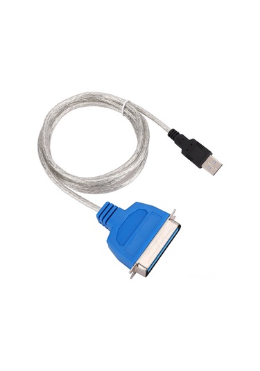 Kangvka Usb'den Paralel Bağlantıya Dönüştürücü Kablosu, 12mbps Hızlı Veri Transferi, 1.5m Uzunluk, Tüm Paralel Yazıcılar İçin, Windows Desteği