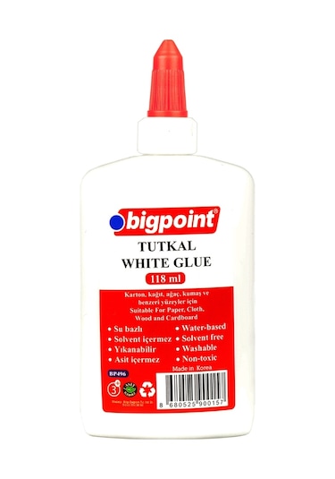 Bigpoint Beyaz Tutkal 118 Ml X 12 Adet