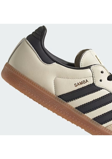 Cream Whıte Adidas Kadın Günlük Spor Ayakkabı Samba Og W Id0478