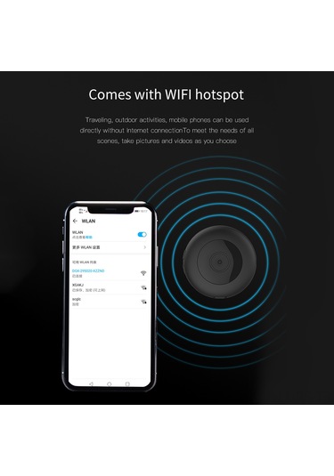 Reedark Küçük Ve Taşınabilir  - 1080p Gece Görüşlü, Manyetik Tabanlı, Spor Ve Araç Kaydı İçin
