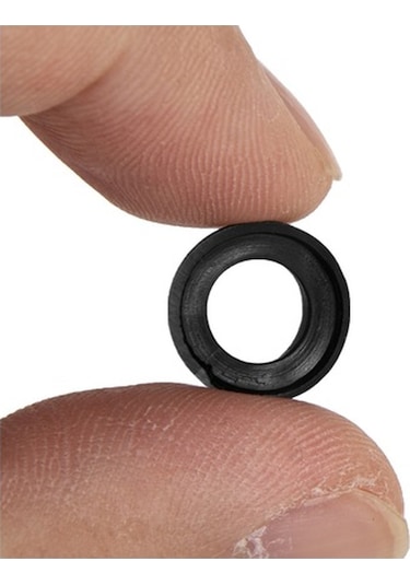 Pazly 50 Adet Pvc Kauçuk Sarım Halka, Fly Spin Casting Aksesuarı Olta Kamışı Desteği