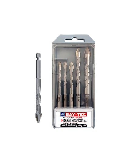 Mu1801-2 Çok Amaçlı Matkap Ucu Seti 5 Parça