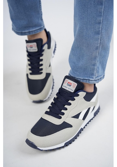 Muggo Elvis Unisex Ortopedik Günlük Garantili Yürüyüş Koşu Sneaker Spor Ayakkabı 001