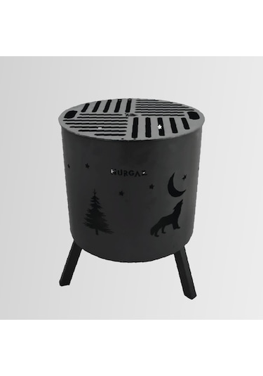 Nurgaz Ng N066 Kamp Orman Şöminesi Izgaralı Çok Renkli