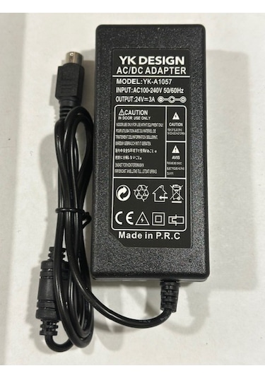 24 Volt 3 Amper 3 Pinli Adaptör 24 Volt Epson Yazıcı Adaptörü Leon-2025-04-133